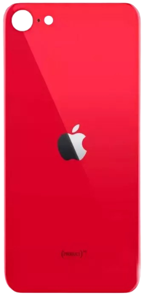 Задня кришка iPhone SE 2020 Red Original Quality Big (якість оригіналу)